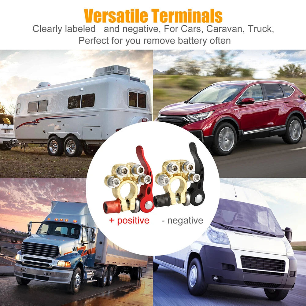 Connecteurs de bornes de batterie de voiture