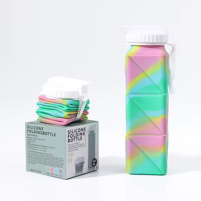 Gourde en Silicone Pliable