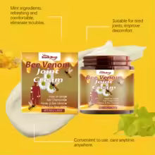 Crème de Traitement Bee Venom – Soulage les Douleurs Articulaires Naturellement & Efficacement