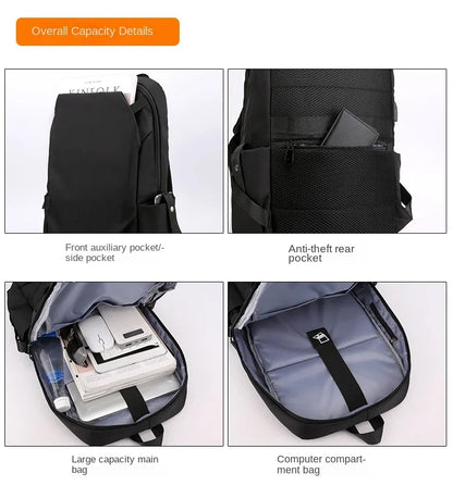 Sac à dos pour Adultes et Enfants, Port USB, Bureau - Ecole