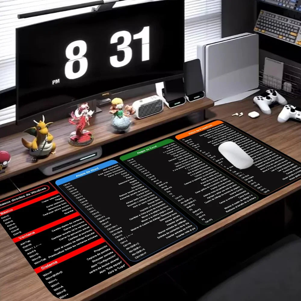 Tapis de Souris Intelligents – Boostez votre Productivité en un Clin d’Œil avec les Raccourcis Essentiels !