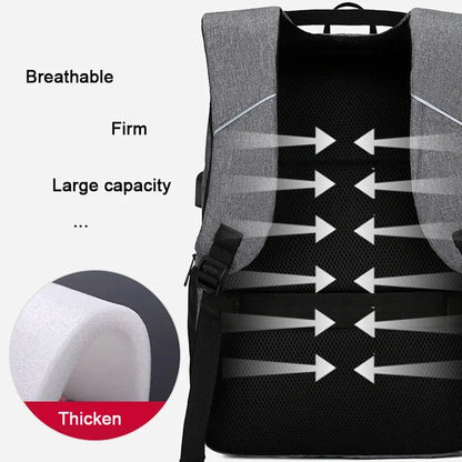 Sac à dos pour Adultes et Enfants, Port USB, Bureau - Ecole