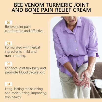 Crème de Traitement Bee Venom – Soulage les Douleurs Articulaires Naturellement & Efficacement
