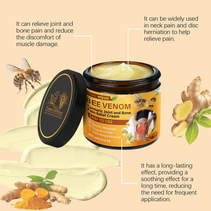 Crème de Traitement Bee Venom – Soulage les Douleurs Articulaires Naturellement & Efficacement