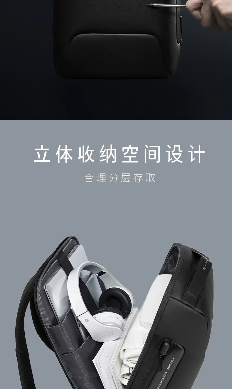 Sac à dos Antivol Multifonction avec port USB intégré 15.6 Pouce à Etanche