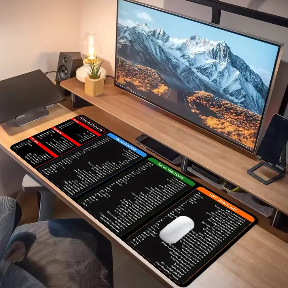 Tapis de Souris Intelligents – Boostez votre Productivité en un Clin d’Œil avec les Raccourcis Essentiels !