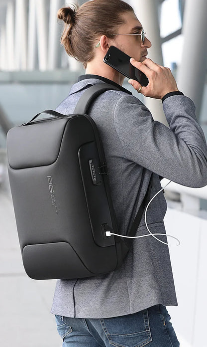 Sac à dos Antivol Multifonction avec port USB intégré 15.6 Pouce à Etanche