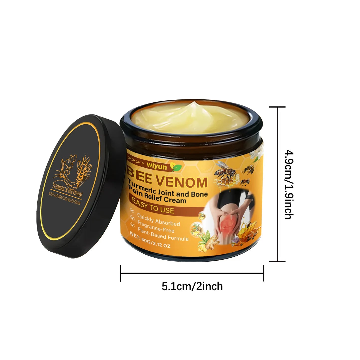 Crème de Traitement Bee Venom – Soulage les Douleurs Articulaires Naturellement & Efficacement