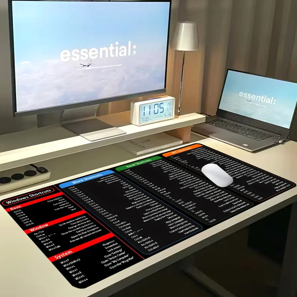 Tapis de Souris Intelligents – Boostez votre Productivité en un Clin d’Œil avec les Raccourcis Essentiels !