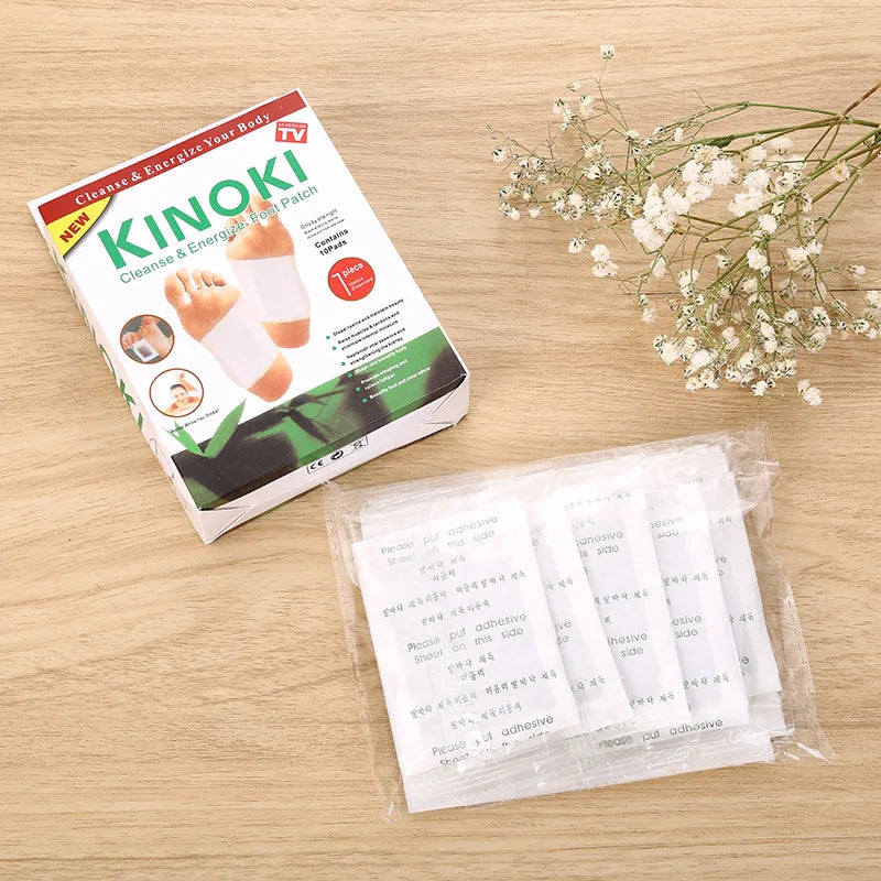 Dites Adieu aux Toxines ! KINOKI Patch Détox pour un Corps Léger et Revitalisé en 7 Nuits