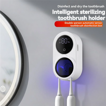 Stérilisateur et porte-brosse à dents intelligent à technologie UV