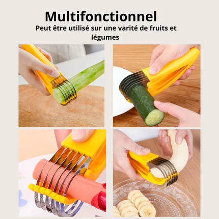 Coupes Rondelle à 6 Lames