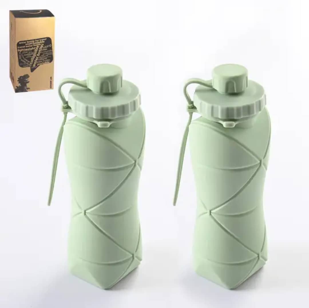 Gourde en Silicone Pliable