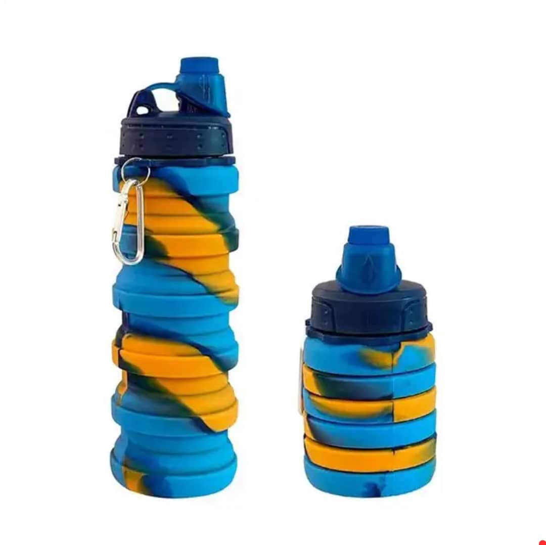 Gourde en Silicone Pliable