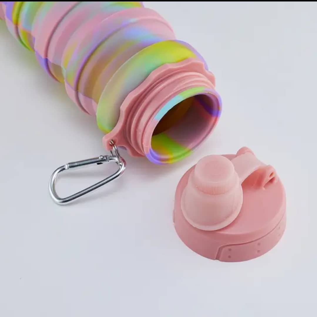 Gourde en Silicone Pliable