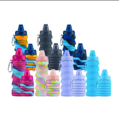 Gourde en Silicone Pliable