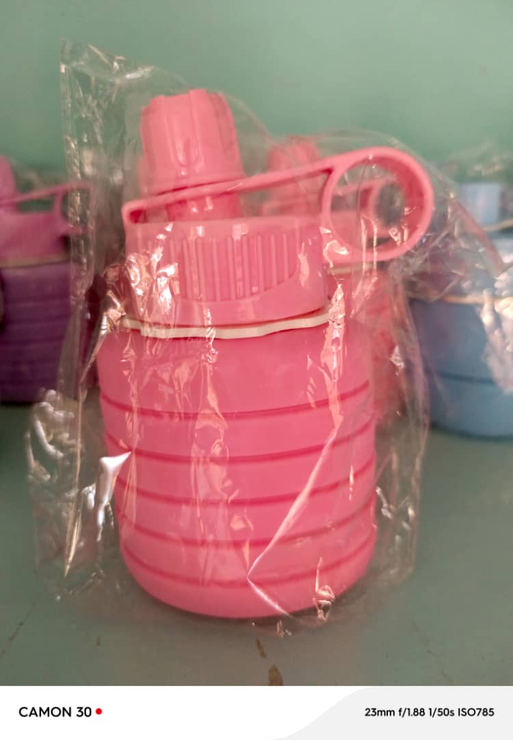 Gourde en Silicone Pliable