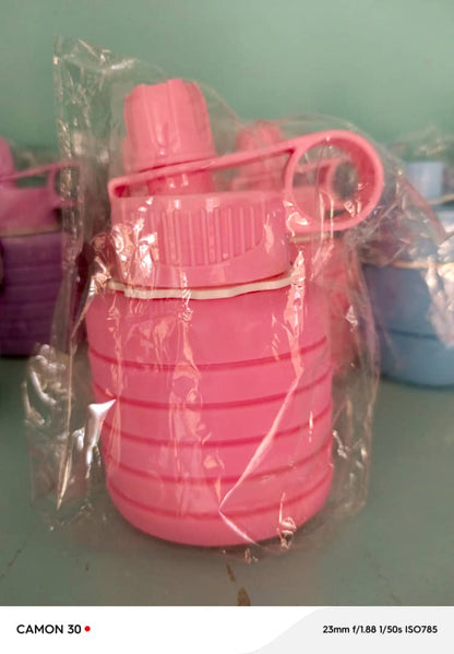 Gourde en Silicone Pliable