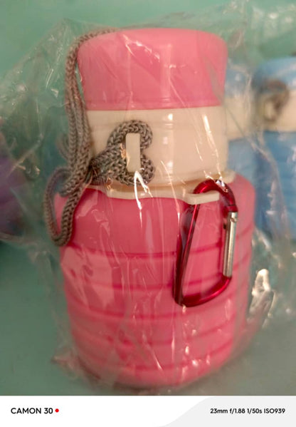 Gourde en Silicone Pliable
