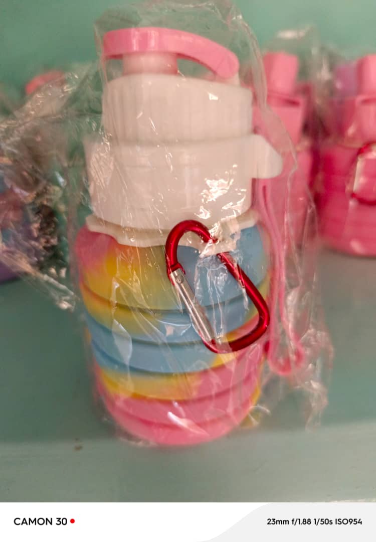 Gourde en Silicone Pliable