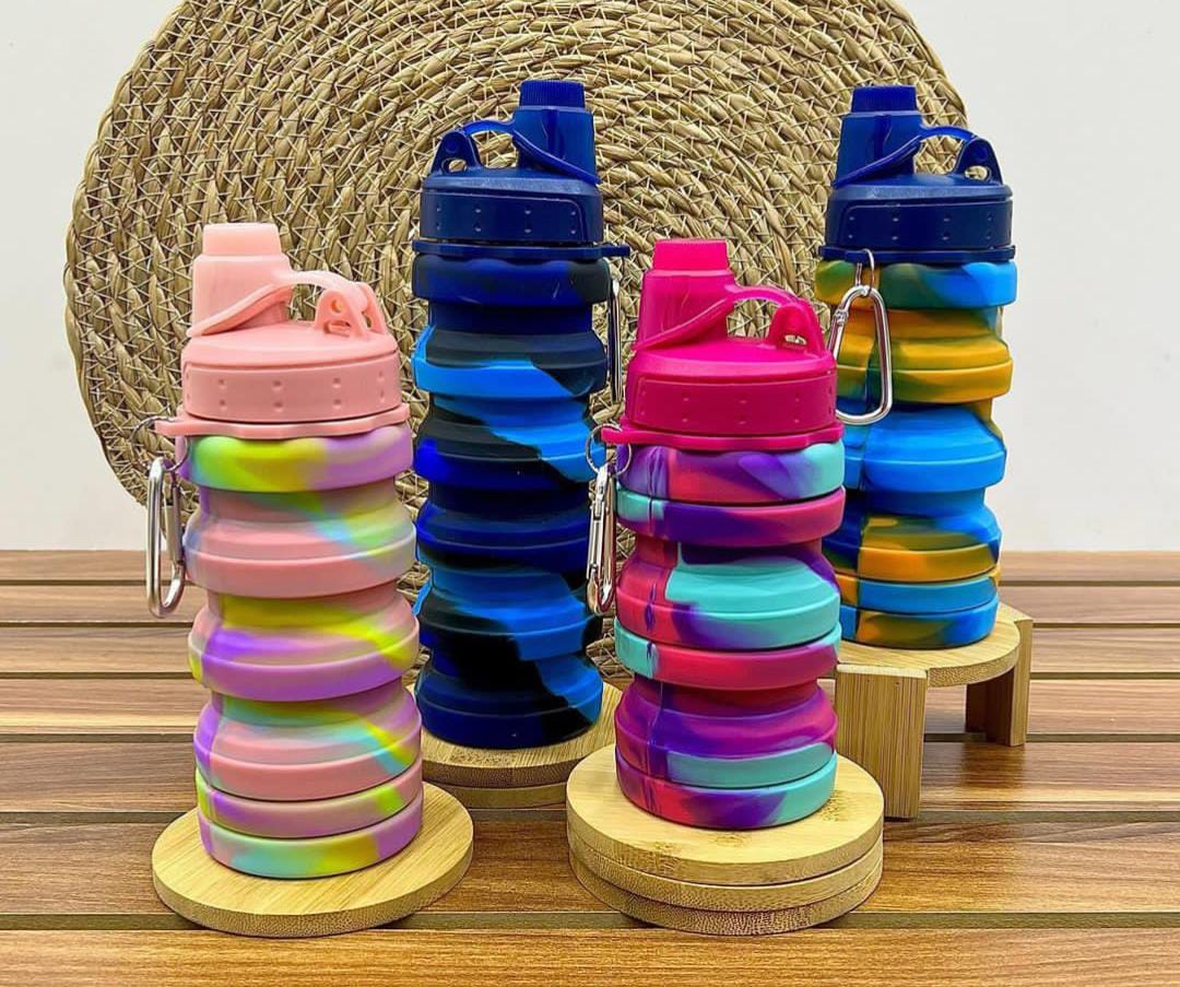 Gourde en Silicone Pliable