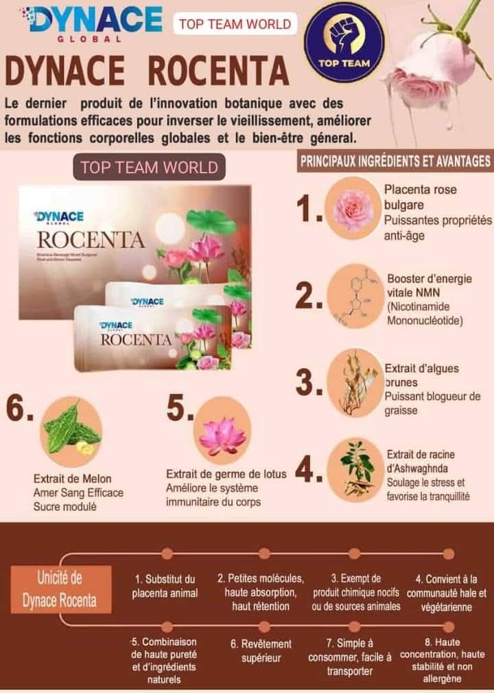 Dynace Rocenta : Votre Renaissance Cellulaire – Plus qu’un Complément, Une Seconde Chance